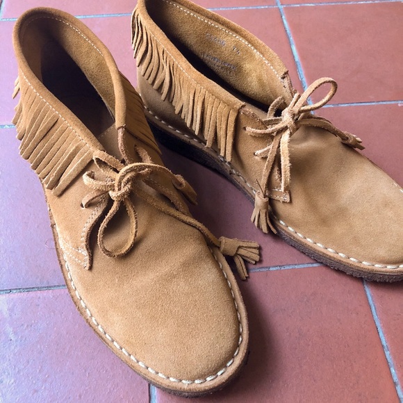 J Crew suede fringe boots - Picture 2 of 5